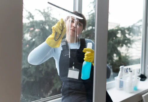 Nettoyage de vitres intérieures et extérieures à Richarville